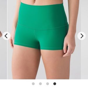 Lululemon Boogie high waisted shorts